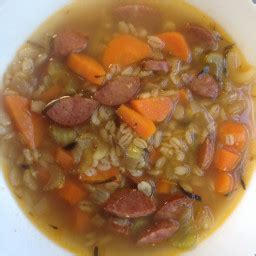 sausage-and-barley-soup-bigoven image