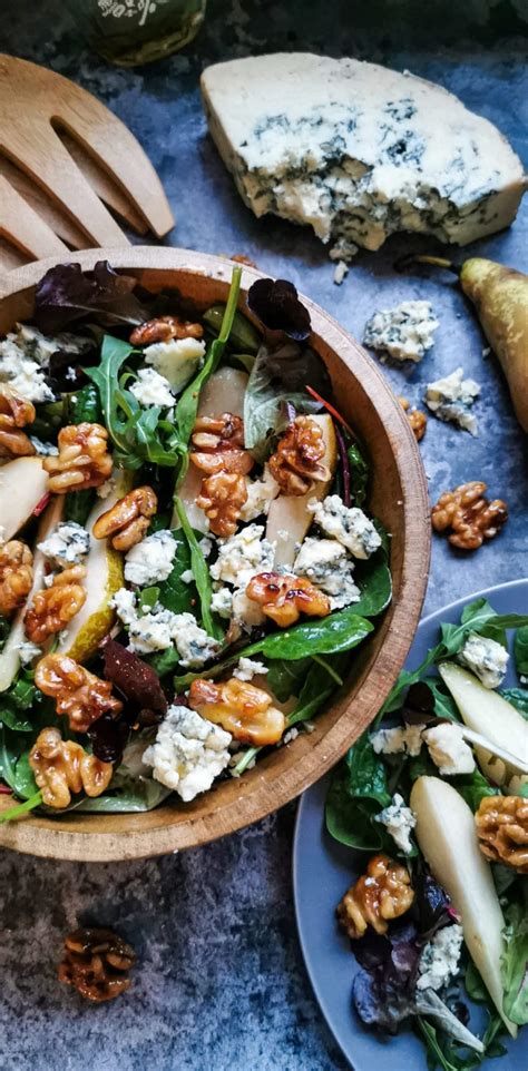 pear-stilton-and-candied-walnut-salad-something image