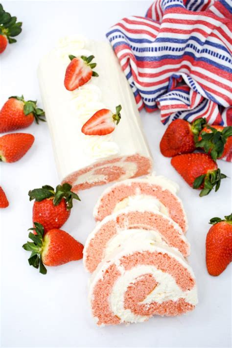 foolproof-strawberry-cake-roll-baking-beauty image