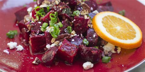 roasted-beets-with-orange-vinaigrette-pecans-and-goat image