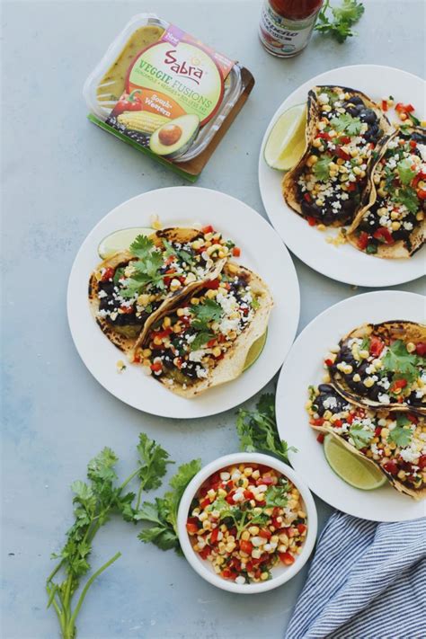 southwestern-black-bean-tacos-a-beautiful-plate image
