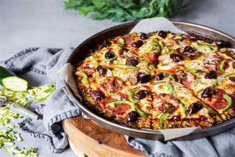 low-carb-zucchini-pizza-gluten-free-recipe-diet image
