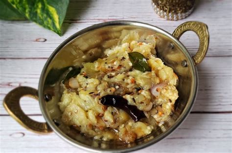 smoky-eggplant-chutney-mildly-spiced-with-south-indian image