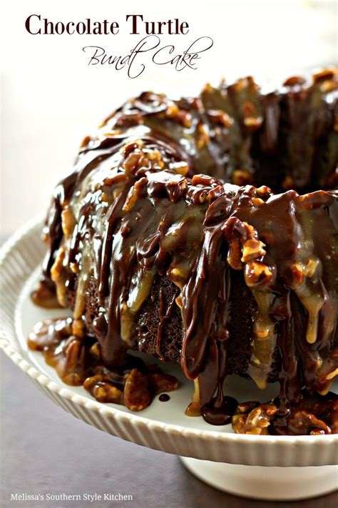 chocolate-turtle-bundt-cake image