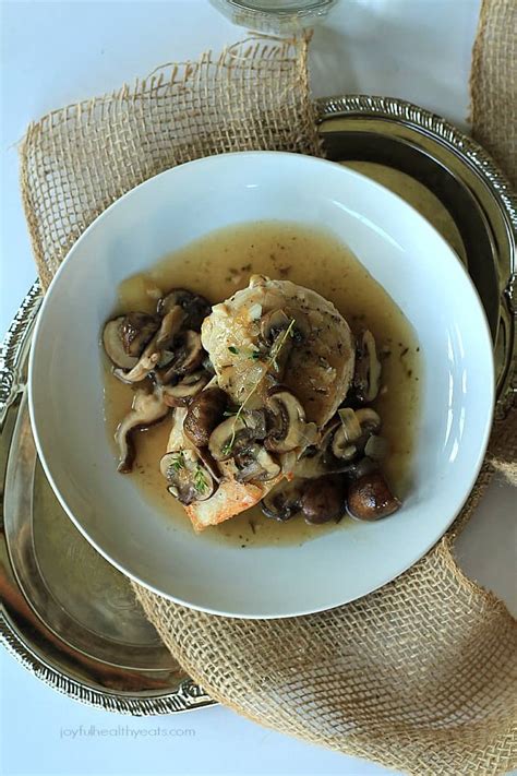 pan-seared-chicken-with-a-wild-mushroom-thyme-sauce image