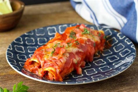 easy-chicken-enchiladas-with-red-sauce-dishes-with image
