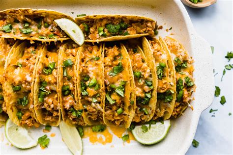 easy-oven-baked-chicken-tacos-the-food-cafe image
