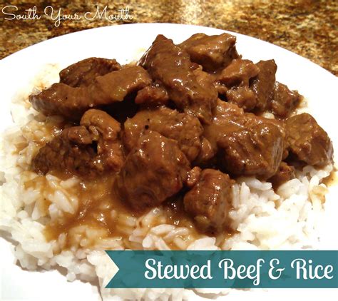 stewed-beef-beef-tips-with-gravy-south-your-mouth image