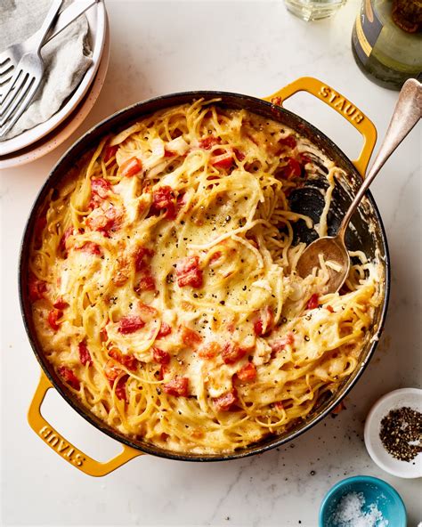 easy-chicken-spaghetti-recipe-kitchn image