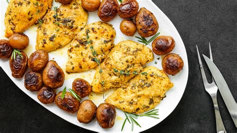 herb-roasted-chicken-and-potatoes image