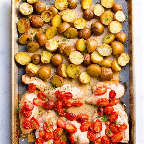 one-pan-chicken-and-potatoes-ifoodrealcom image