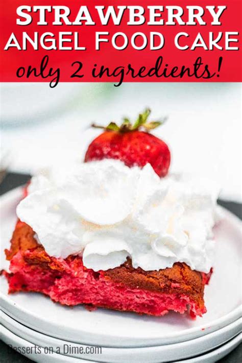 strawberry-angel-food-cake-recipe-only-2-ingredients image