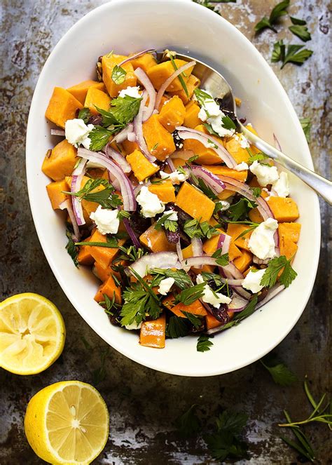 cold-sweet-potato-salad-with-cranberries-and-pecans image