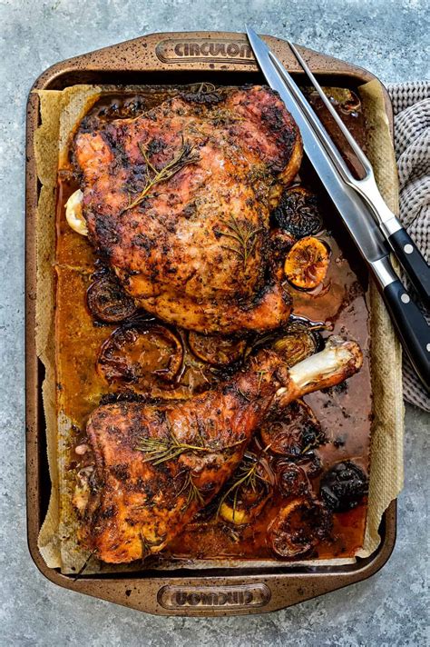 easy-roasted-turkey-legs-supergolden-bakes image