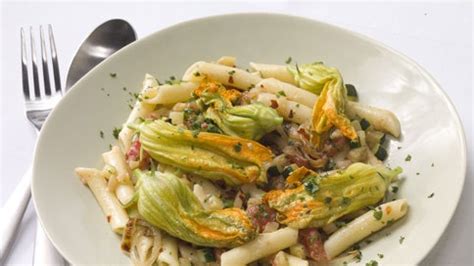 pasta-with-zucchini-zucchini-blossoms-and image