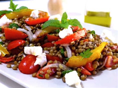 delicious-greek-lentil-salad-recipe-with-feta-cheese image