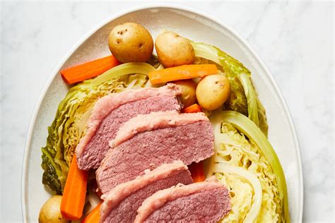 corned-beef-and-cabbage-recipe-stovetop-irish-kitchn image