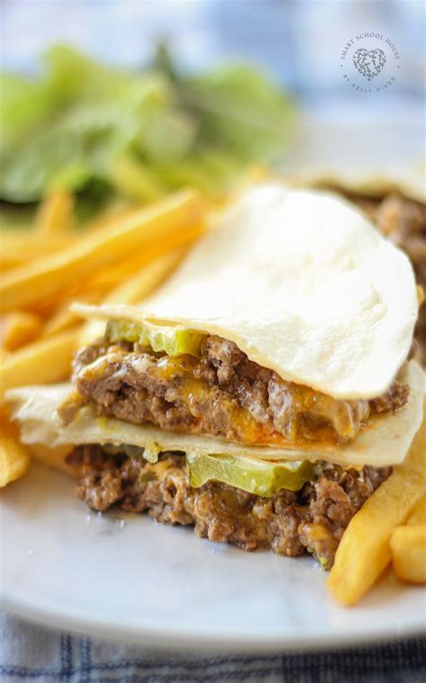 cheeseburger-quesadillas-with-a-deliciously-addicting image