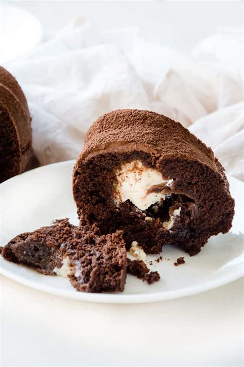 chocolate-bundt-cake-with-mascarpone-filling-italian image