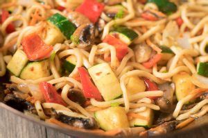 vegetable-lo-mein-with-garlic-and-ginger-chef-shamy image