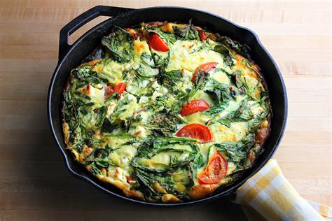swiss-chard-and-cheese-omelette-canadian image