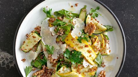 summer-squash-and-red-quinoa-salad-with-walnuts image