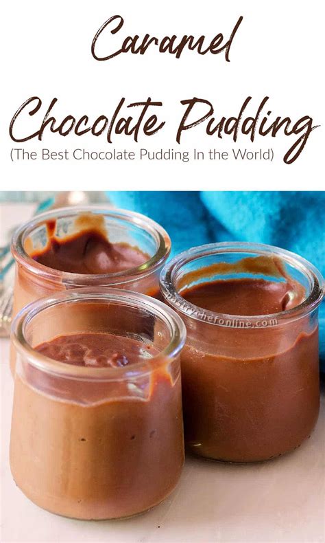 the-best-caramel-chocolate-pudding-recipe-pastry image