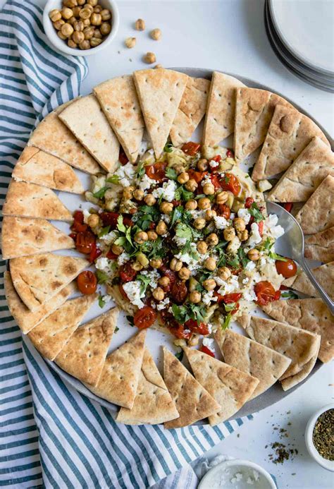 loaded-hummus-dip-recipe-quick-and-easy-appetizer image