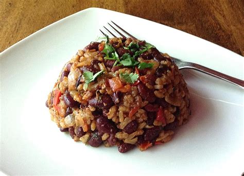 black-beans-and-rice-gallo-pinto-recipe-the-spruce image