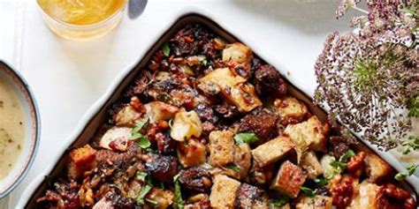 apple-walnut-stuffing-recipe-country-living image