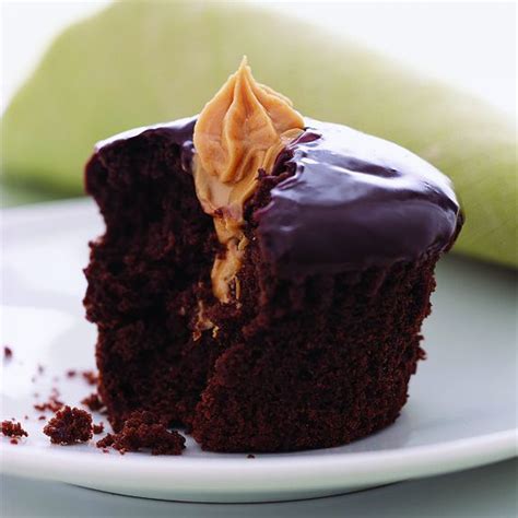 double-dark-chocolate-cupcakes-with-peanut-butter-filling image