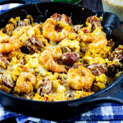 cheesy-creole-breakfast-skillet-spicy-southern-kitchen image