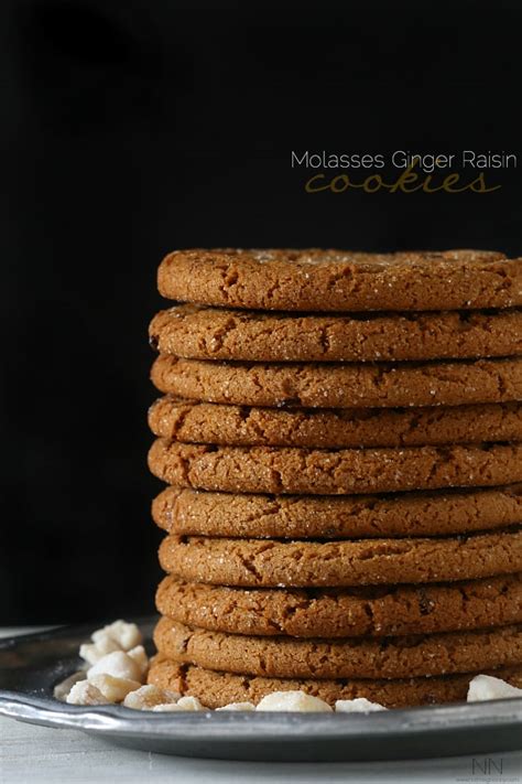 molasses-ginger-raisin-cookies-nutmeg-nanny image