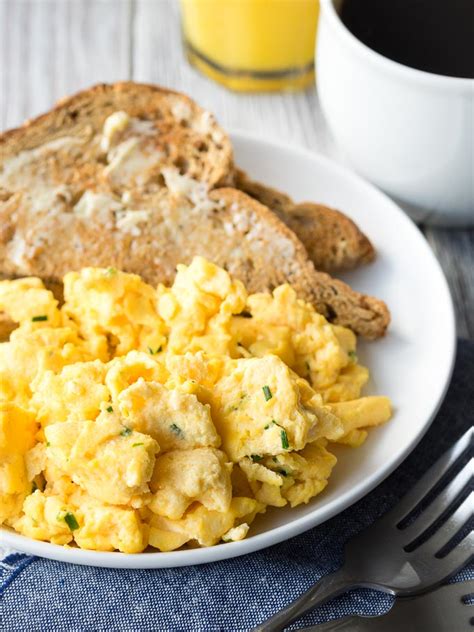 scrambled-cream-cheese-eggs-low-carb-keto-the image