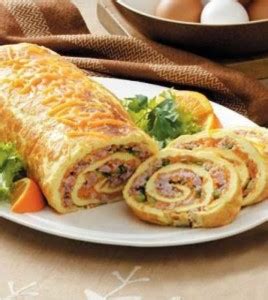 ham-n-cheese-omelet-roll-recipe-flavorite image