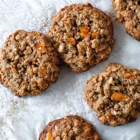 apricot-walnut-oat-cookies-recipe-sarah-bolla-food image