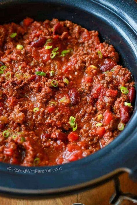 easy-crock-pot-chili-recipe-spend-with-pennies image