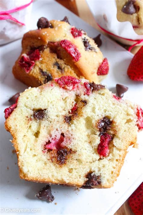 easy-strawberry-muffins-with-chocolate-chips-greedyeats image