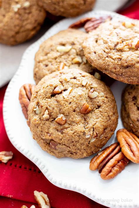easy-vegan-cinnamon-pecan-cookies-gluten-free image