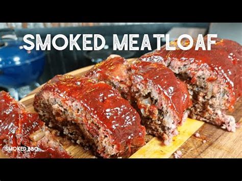 smoked-meatloaf-with-homemade-bbq-glaze image