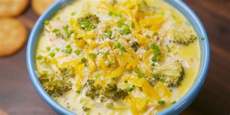 crock-pot-cheesy-chicken-broccoli-soup-delish image