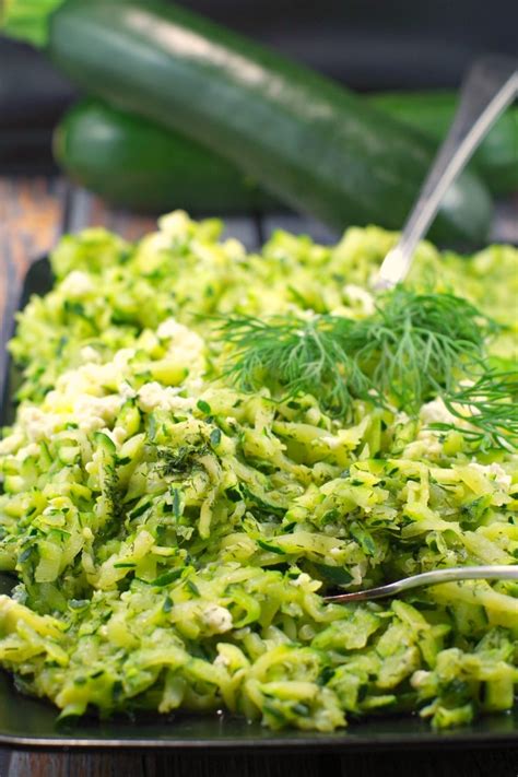 shredded-zucchini-and-feta-saute-food-meanderings image