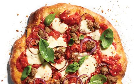 recipe-pizza-with-sausage-and-buffalo-mozzarella image