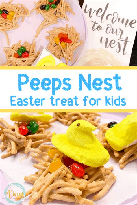 edible-birds-nest-kid-made-easter-party-treats image