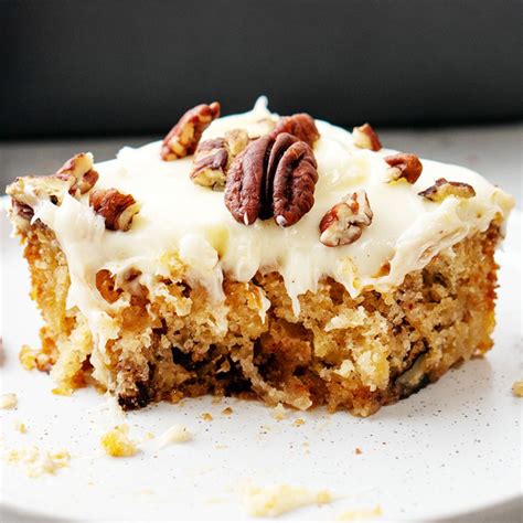 pineapple-pecan-cake-with-cream-cheese-frosting image