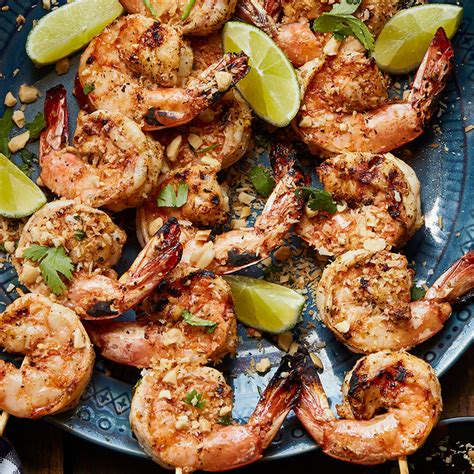 mojito-lime-and-coconut-shrimp-skewer-recipe-grill image
