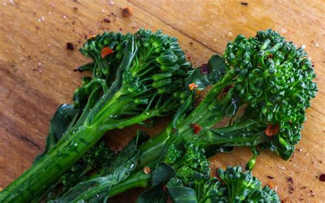 broccolini-with-spicy-sesame-vinaigrette-the-whole image