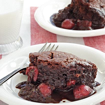chocolate-cherry-pudding-cake-recipe-myrecipes image