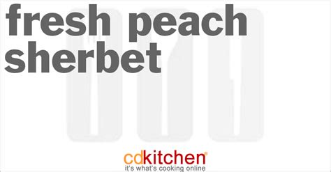 fresh-peach-sherbet-recipe-cdkitchencom image