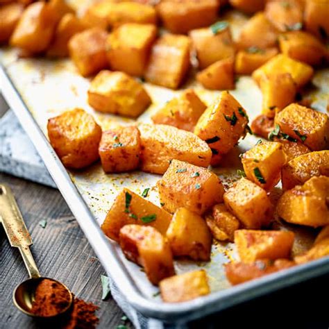 easy-delicious-roasted-butternut-squash image
